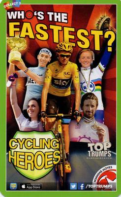 2015 Top Trumps Cycling Heroes #NNO Greg Van Avermaet Back